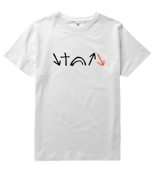 Nouvelle collection T shirt "Il est..." visuel orange et noir